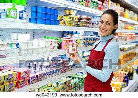 arrangement, brunette, apron View Large Photo Image Stock Photo - arrangement, brunette, apron. Fotosearch