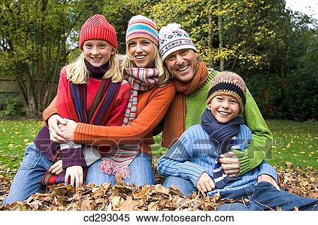 autumn, bonding, bond, 30's View Large Photo Image Stock Photography - autumn, bonding, bond, 30's. Fotosearch