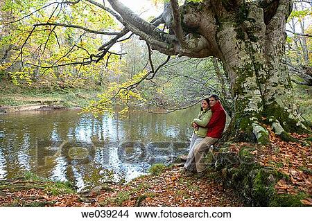 autumn, bonding, bond, affection View Large Photo Image Picture - autumn, bonding, bond, affection. Fotosearch