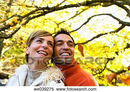 Stock Photography - autumn, bonding, bond, affection. Fotosearch