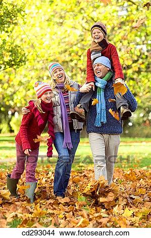 autumn, brother, boy, amusement View Large Photo Image Picture - autumn, brother, boy, amusement. Fotosearch