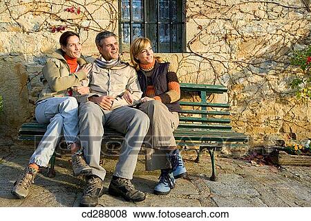 autumn, calm, bench, 30's View Large Photo Image Stock Photo - autumn, calm, bench, 30's. Fotosearch