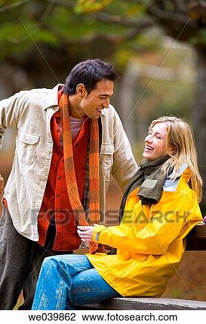 autumn, chat, Best friend, amusement View Large Photo Image Stock Image - autumn, chat, Best friend, amusement. Fotosearch