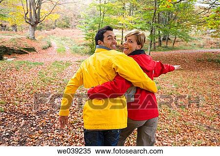 autumn, companionship, amusement View Large Photo Image Stock Photography - autumn, companionship, amusement. Fotosearch