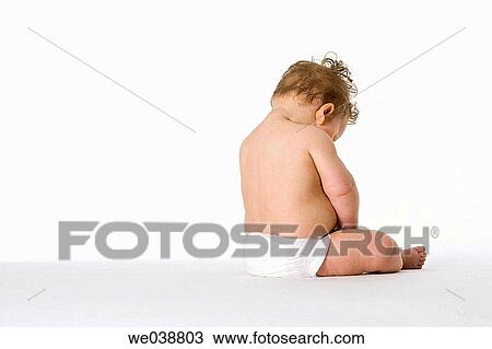 baby, chubby, child, back view, 12 View Large Photo Image Stock Image - baby, chubby, child, back view, 12. Fotosearch