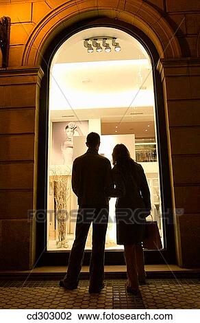 back view, contemporary, Clothing store, arch View Large Photo Image Stock Image - back view, contemporary, Clothing store, arch. Fotosearch