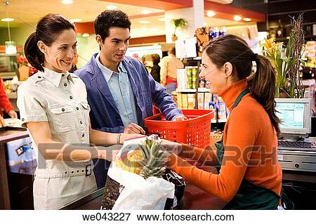bag, basket, buy, buying, Cash register View Large Photo Image Stock Photo - bag, basket, buy, buying, Cash register. Fotosearch