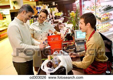 bag, basket, buy, buying, Cash register View Large Photo Image Stock Photograph - bag, basket, buy, buying, Cash register. Fotosearch