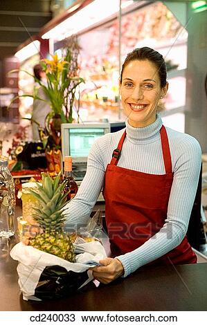 bag, Cash register, apron View Large Photo Image Stock Image - bag, Cash register, apron. Fotosearch