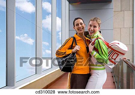 Stock Photo - bag, companion, 30's. Fotosearch