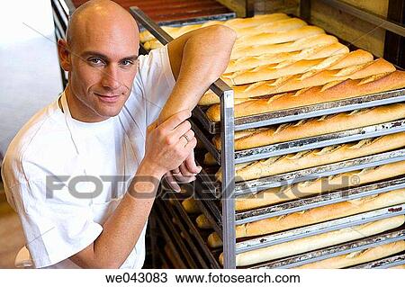 baker, bakery, Baker's shop, 30's View Large Photo Image Stock Image - baker, bakery, Baker's shop, 30's. Fotosearch