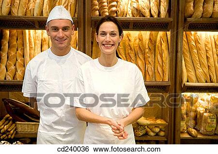 baker, bread, bakery, Baker's shop, 30's View Large Photo Image Stock Photograph - baker, bread, bakery, Baker's shop, 30's. Fotosearch