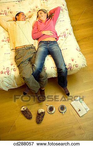 barefoot, calm, bedroom, bed, autumn View Large Photo Image Stock Photo - barefoot, calm, bedroom, bed, autumn. Fotosearch
