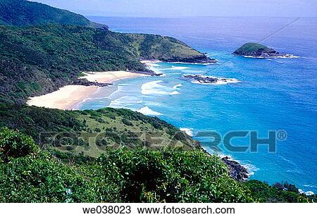 Stock Image - Beach at Smokey Cape. New South Wales. Australia.. Fotosearch