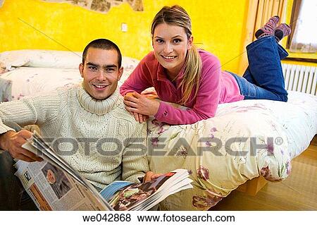 bed, bedroom, contemporary View Large Photo Image Stock Photo - bed, bedroom, contemporary. Fotosearch