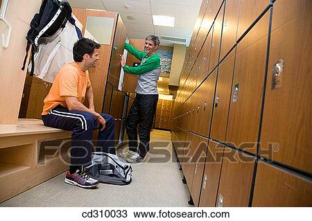 bench, chat, changing-room, 30's View Large Photo Image Stock Image - bench, chat, changing-room, 30's. Fotosearch
