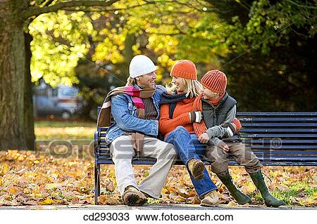 bench, child, boy, autumn View Large Photo Image Stock Image - bench, child, boy, autumn. Fotosearch