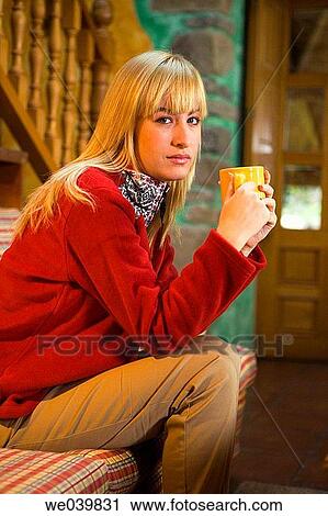 blond, calm, autumn View Large Photo Image Stock Image - blond, calm, autumn. Fotosearch