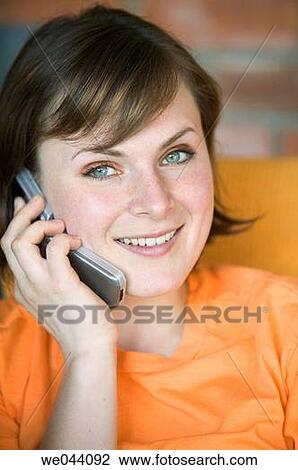 blue eyes, calling, cell phone, Close-up View Large Photo Image Stock Image - blue eyes, calling, cell phone, Close-up. Fotosearch