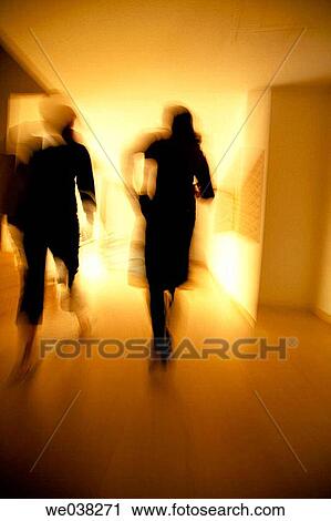 blurred motion, corridor, contemporary, anonymous View Large Photo Image Stock Image - blurred motion, corridor, contemporary, anonymous. Fotosearch