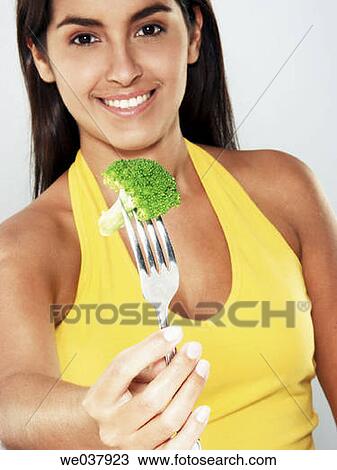 broccoli, brunette, contemporary, cuisine View Large Photo Image Stock Image - broccoli, brunette, contemporary, cuisine. Fotosearch