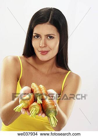 brunette, carrot, contemporary, cuisine View Large Photo Image Picture - brunette, carrot, contemporary, cuisine. Fotosearch