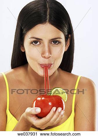 brunette, cocktail, contemporary, dark hair View Large Photo Image Stock Image - brunette, cocktail, contemporary, dark hair. Fotosearch