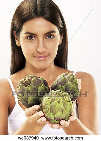 brunette, cuisine, contemporary, Artichoke View Large Photo Image Stock Image - brunette, cuisine, contemporary, Artichoke. Fotosearch