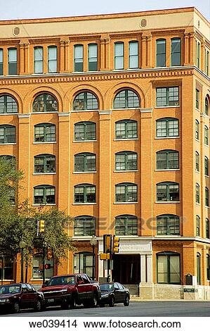 Picture - Building from which John F. Kennedy was shot, Dallas. Texas, USA. Fotosearch
