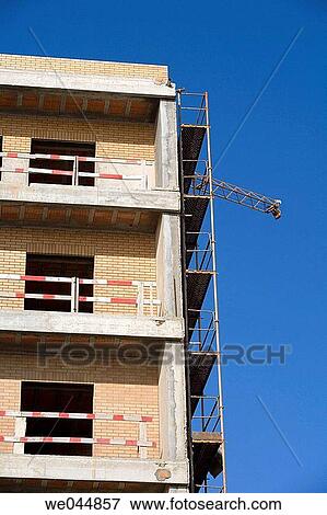Buildings under construction View Large Photo Image Stock Photo - Buildings under construction. Fotosearch
