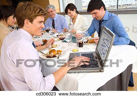 business, Business lunch, businessman, businesspeople View Large Photo Image Stock Image - business, Business lunch, businessman, businesspeople. Fotosearch