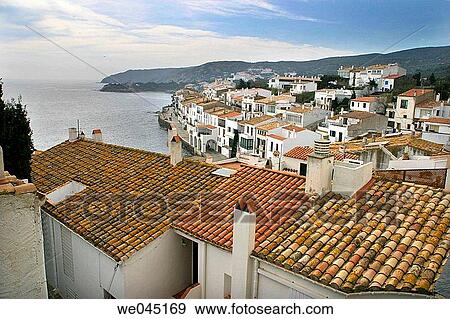 Stock Photo - Cadaqu? s. Costa Brava. Alt Empord?. Girona province. Catalonia. Spain. Fotosearch