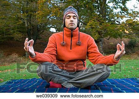 chilling out, contemplate, autumn View Large Photo Image Stock Photo - chilling out, contemplate, autumn. Fotosearch