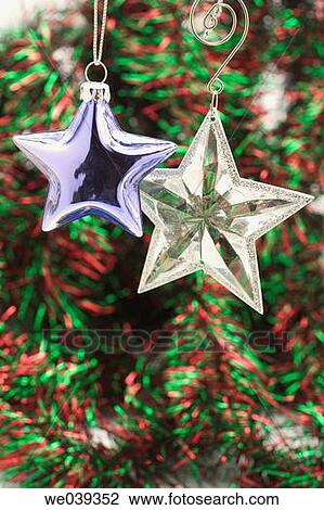 Stock Image - Christmas ornaments. Fotosearch