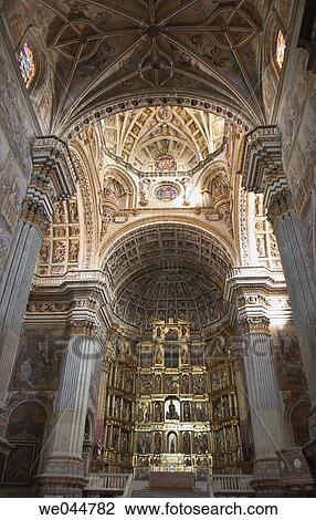 Church in the San Jer? nimo monastery (16th century), Granada. Andalusia, Spain View Large Photo Image Stock Image - Church in the San Jer? nimo monastery (16th century), Granada. Andalusia, Spain. Fotosearch