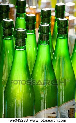 Cider bottles View Large Photo Image Stock Image - Cider bottles. Fotosearch
