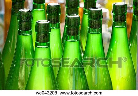 Cider bottles View Large Photo Image Stock Photo - Cider bottles. Fotosearch