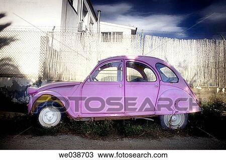 Citro? n 2CV, abandoned View Large Photo Image Stock Image - Citro? n 2CV, abandoned. Fotosearch