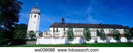 Cloister. Fraueninsel. Chiemsee. Chimegau. Upper Bavaria. Bavaria. Germany. View Large Photo Image Stock Photograph - Cloister. Fraueninsel. Chiemsee. Chimegau. Upper Bavaria. Bavaria. Germany.. Fotosearch