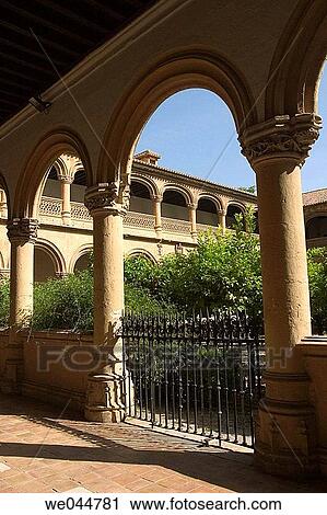 Cloister of the San Jer? nimo monastery (16th century), Granada. Andalusia, Spain View Large Photo Image Stock Image - Cloister of the San Jer? nimo monastery (16th century), Granada. Andalusia, Spain. Fotosearch