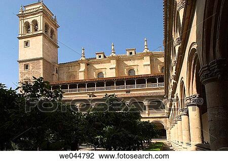 Cloister of the San Jeronimo Convent at Granada. Spain. View Large Photo Image Stock Image - Cloister of the San Jeronimo Convent at Granada. Spain.. Fotosearch