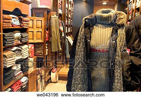 clothes, Clothing store, commerce, concept, contemporary View Large Photo Image Stock Photograph - clothes, Clothing store, commerce, concept, contemporary. Fotosearch