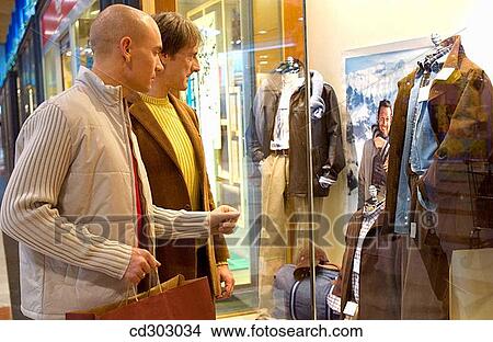 Clothing store, contemporary, 30's View Large Photo Image Picture - Clothing store, contemporary, 30's. Fotosearch