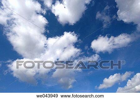 Stock Photo - Clouds in the sky. Fotosearch