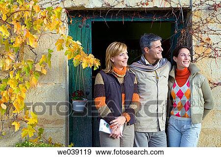 companionship, contemporary, autumn View Large Photo Image Stock Photo - companionship, contemporary, autumn. Fotosearch
