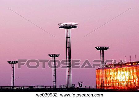 contemporary, evening, night, outdoor, silhouette View Large Photo Image Stock Image - contemporary, evening, night, outdoor, silhouette. Fotosearch