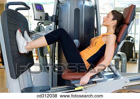 contemporary, exercise, Female View Large Photo Image Stock Photo - contemporary, exercise, Female. Fotosearch