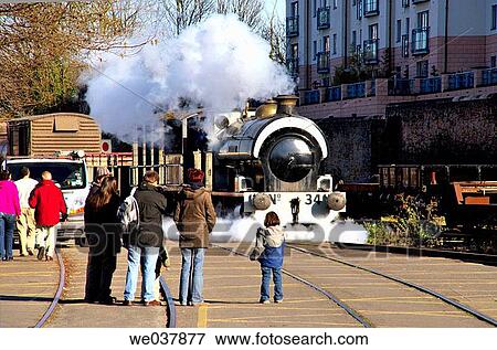 England, Avon, Bristol docks area, steam engine View Large Photo Image Stock Photo - England, Avon, Bristol docks area, steam engine. Fotosearch
