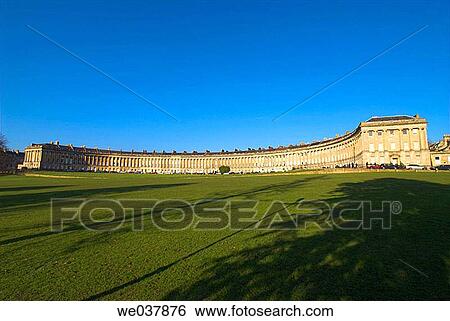 England, Somerset, Bath, Royal Crescent View Large Photo Image Stock Photograph - England, Somerset, Bath, Royal Crescent. Fotosearch
