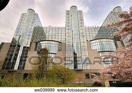 European Parliament, Brussels. Belgium View Large Photo Image Stock Photo - European Parliament, Brussels. Belgium. Fotosearch